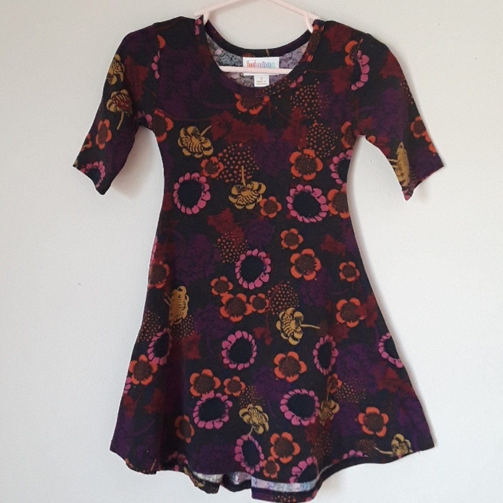 LuLaRoe Adeline toddler dress size 2